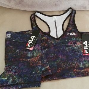 Athletic tshirt and shorts set